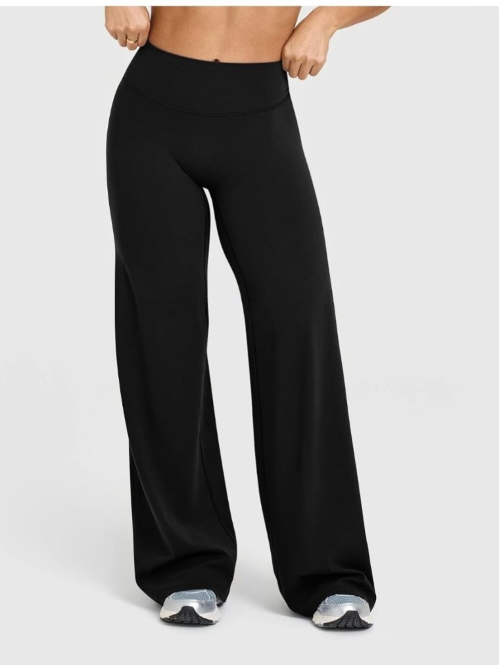 NWOT OQQ WIDE LEG YOGA PANTS